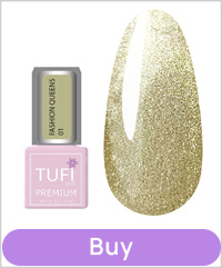 Gel polish TUFI profi PREMIUM Fashion Queens 01 Crystal Serenade